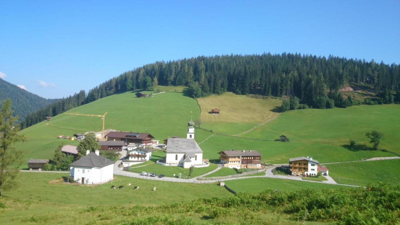 Berggasthof Schatzbergalm Thierbach Екстер'єр фото